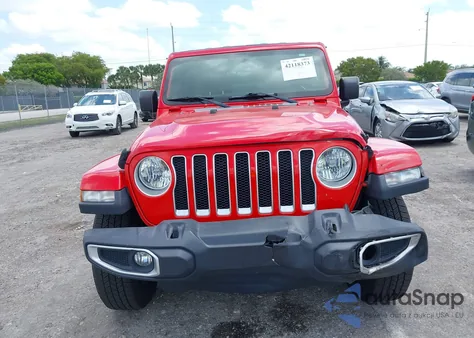2019 Jeep Wrangler Unlimited Sahara 4X4 from USA, damaged, VIN 1C4HJXEG4KW573157